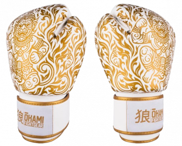 Okami Boxhandschuhe Hanuman White/Gold